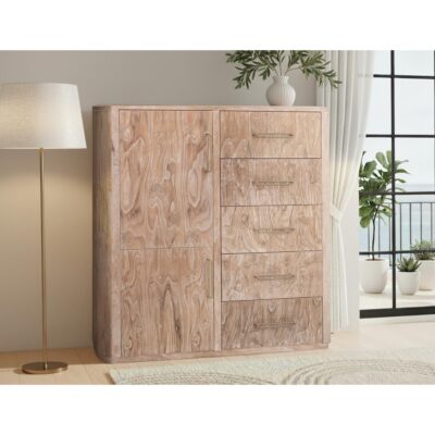 Balam 5 Drawer & 2 Door Gentleman's Chest IFD4321GMC IFD4321GMC 04