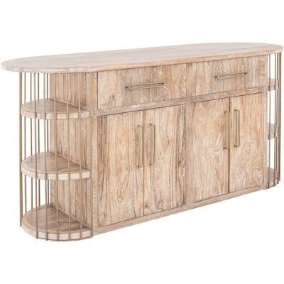 Balam 2 Drawer & 4 Door 6 Shelf Kitchen Island IFD4321KSL IFD4321KSL 02