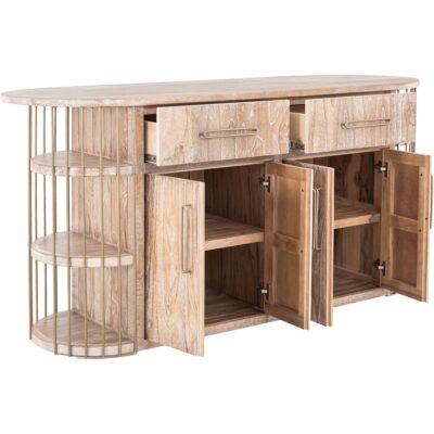 Balam 2 Drawer & 4 Door 6 Shelf Kitchen Island IFD4321KSL IFD4321KSL 03