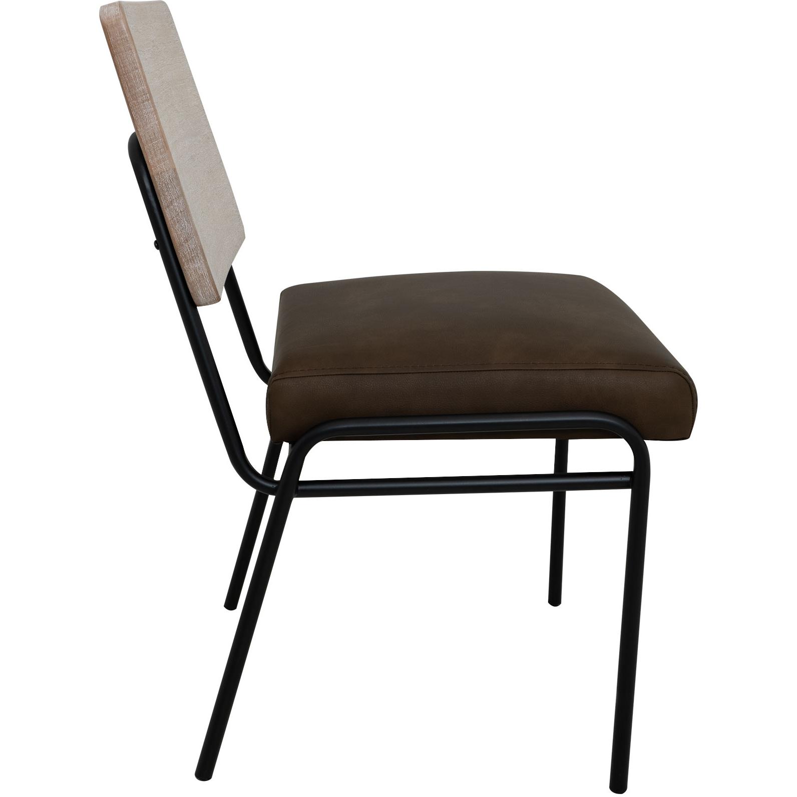 Balam Seat & Metal Base Chair 2 Balam Seat & Metal Base Chair - Image 2