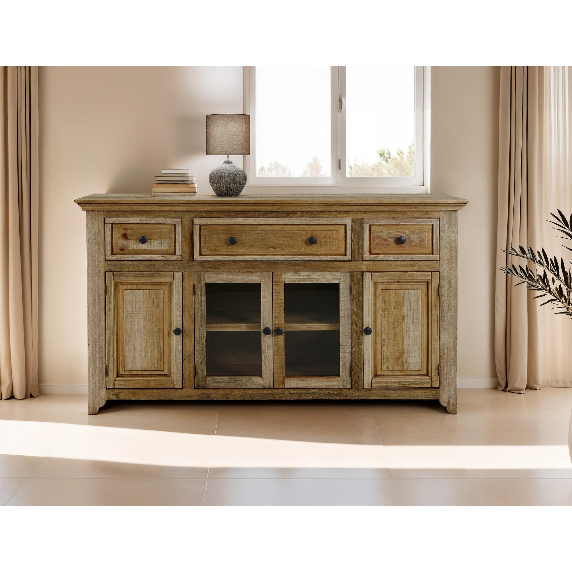 Marquez 3 Drawer 4 Door Console 5 Marquez 3 Drawer 4 Door Console - Image 5