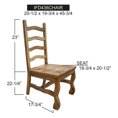 Marquez Wooden Chair 9 Marquez Wooden Chair IFD436CHAIR IFD436CHAIR 05