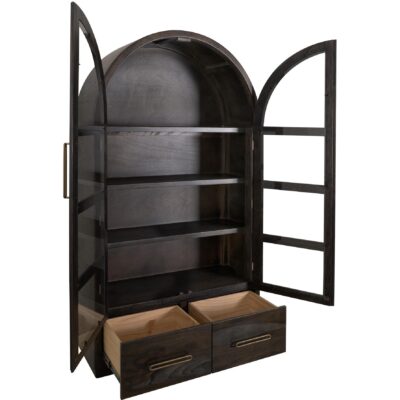 Balam 2 Drawer & 2 Glass Doors Cabinet 14 Balam 2 Drawer & 2 Glass Doors Cabinet IFD4421CAB IFD4421CAB 04