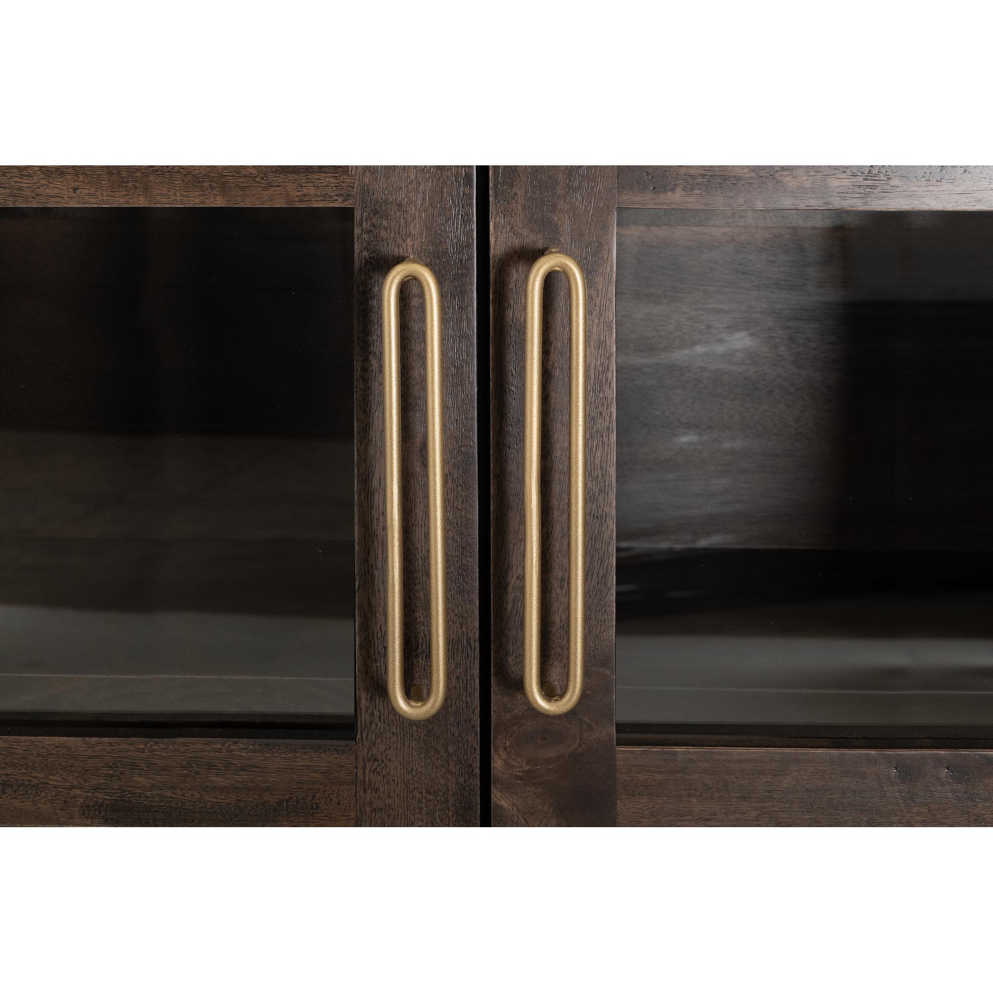 Balam 2 Drawer & 2 Glass Doors Cabinet 10 Balam 2 Drawer & 2 Glass Doors Cabinet - Image 10