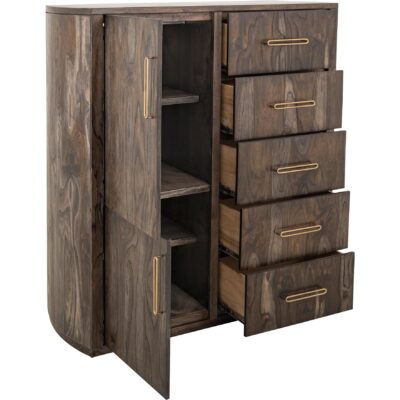 Balam 5 Drawer & 2 Door Gentleman's Chest IFD4421GMC IFD4421GMC 04