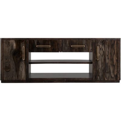 Balam 2 Drawer & 2 Door TV Stand 80" for Fireplace