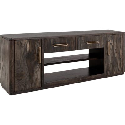 Balam 2 Drawer & 2 Door TV Stand 80" for Fireplace IFD4421STF80 IFD4421STF80 04