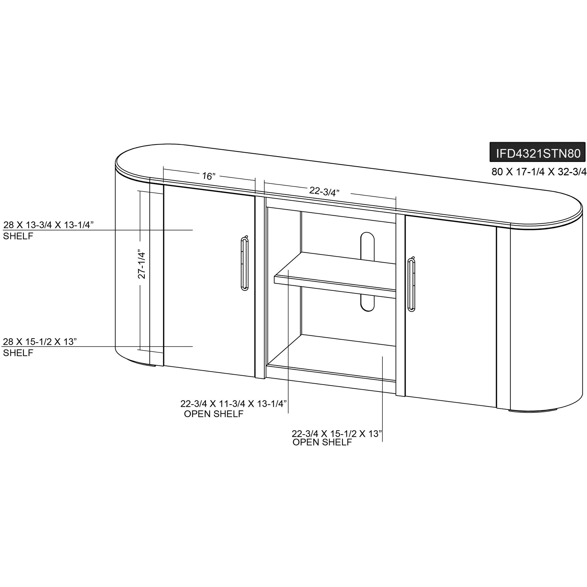 Balam 2 Door TV Stand 80 10 Balam 2 Door TV Stand 80 - Image 10