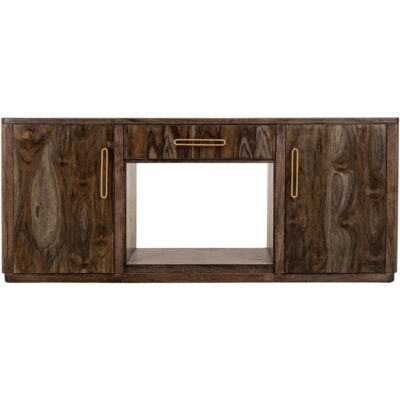 Balam 1 Drawer & 2 Door TV Stand for Fireplace