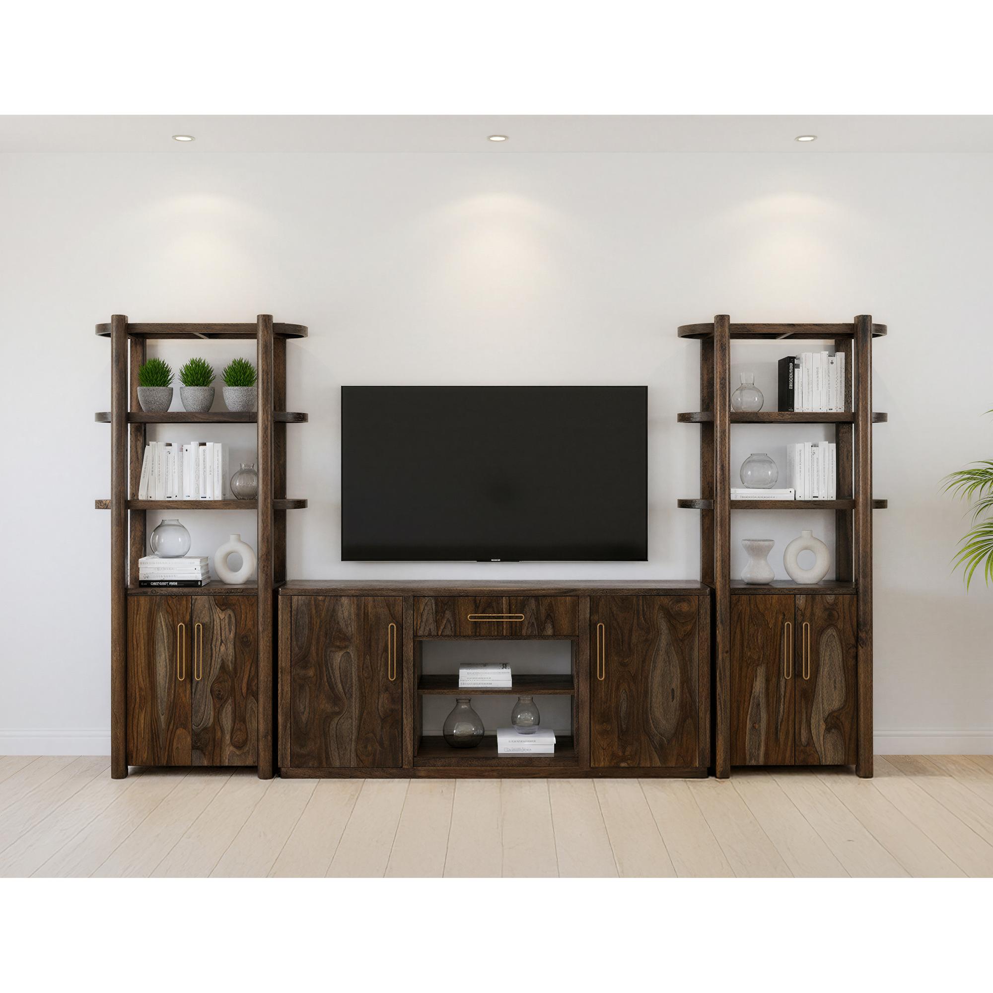 Balam 1 Drawer & 2 Door TV Stand for Fireplace 5 Balam 1 Drawer & 2 Door TV Stand for Fireplace - Image 5