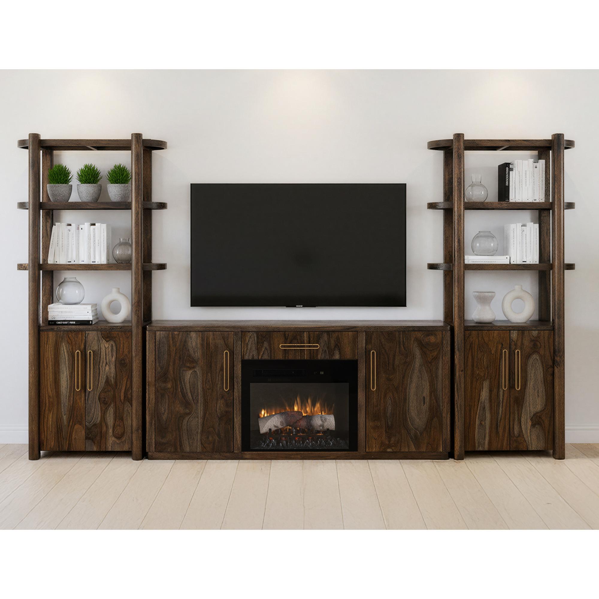 Balam 1 Drawer & 2 Door TV Stand for Fireplace 6 Balam 1 Drawer & 2 Door TV Stand for Fireplace - Image 6