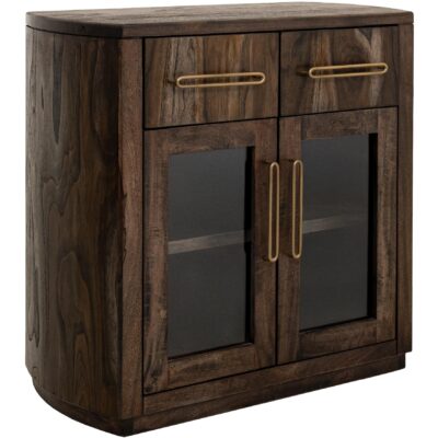 Balam 2 Drawer & 2 Glass Door Server IFD4421SVR IFD4421SVR 02