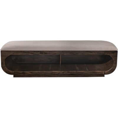 Balam Wooden Storage Bench
