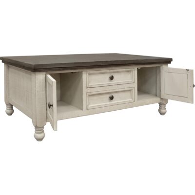 Stone 4 Drawer Cocktail Table IFD4691CKT IFD4691CKT 02