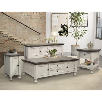 Stone 4 Drawer Cocktail Table IFD4691CKT IFD4691CKT 03