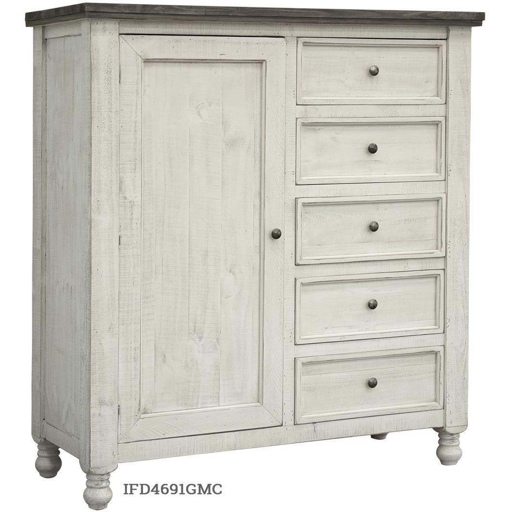 Stone 5 Drawer 1 Door Gentleman Chest 1 Stone 5 Drawer 1 Door Gentleman Chest