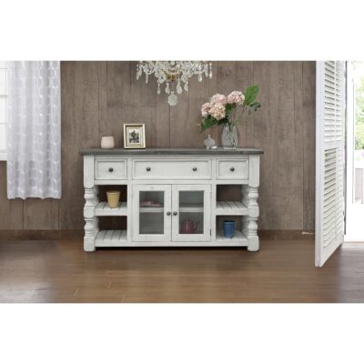 Stone 3 Drawer 2 Glass Door 60" TV Stand 8 Stone 3 Drawer 2 Glass Door 60" TV Stand IFD4691STD60 IFD4691STD60 02