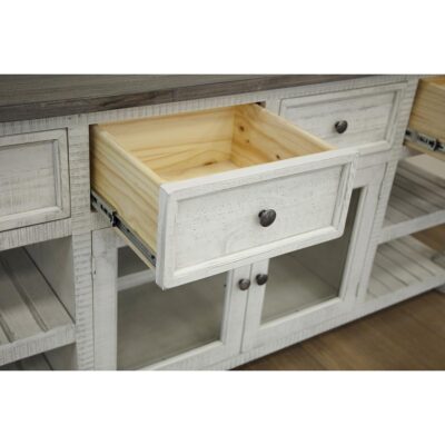 Stone 3 Drawer 2 Glass Door 60" TV Stand 10 Stone 3 Drawer 2 Glass Door 60" TV Stand IFD4691STD60 IFD4691STD60 04