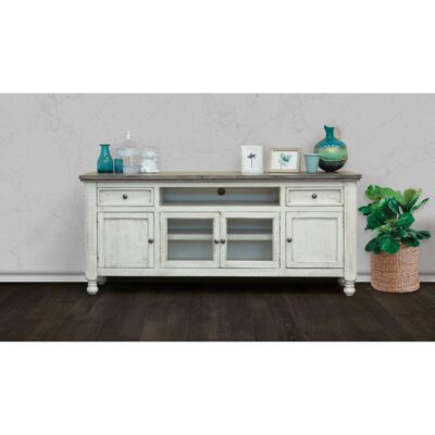 Stone 2 Drawer 4 Doors 80" TV Stand IFD4692STD80 IFD4692STD80 02