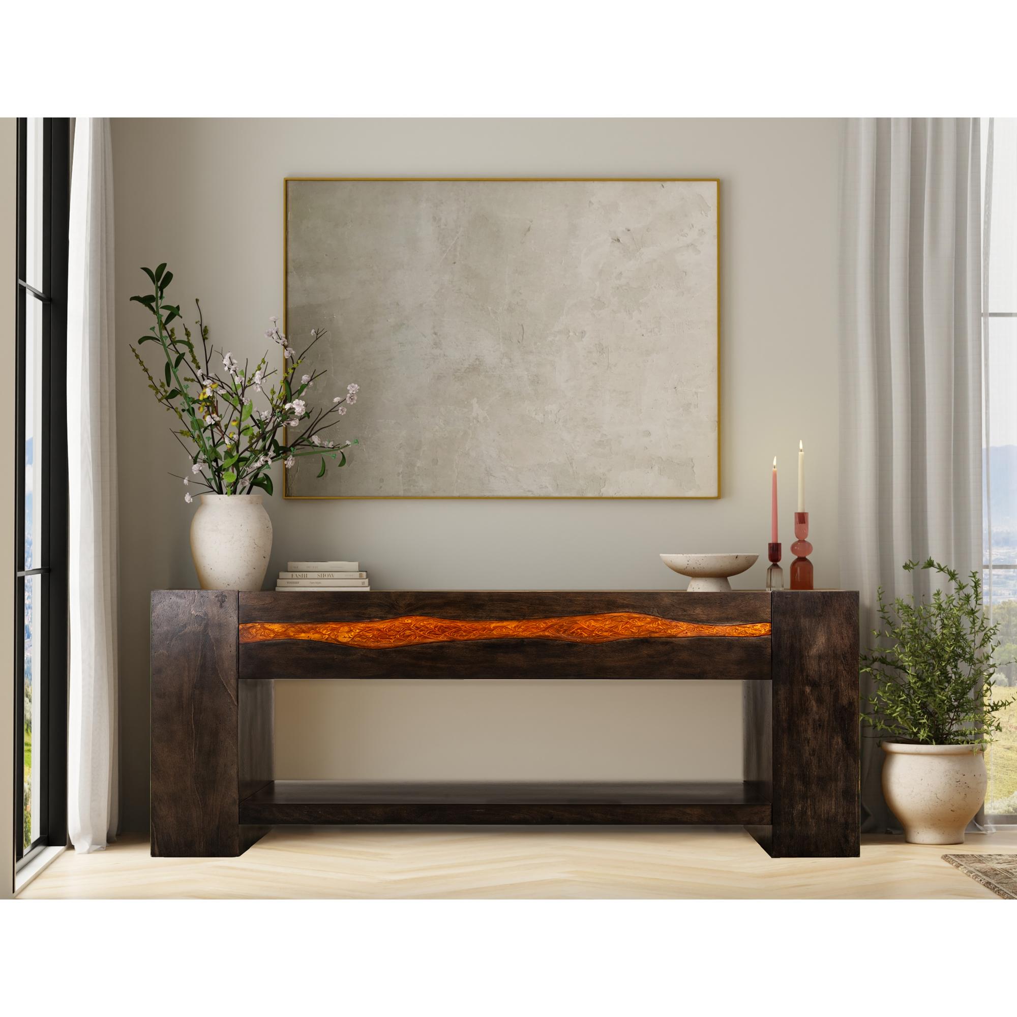 Raramuri 1 Shelf Console 3 Raramuri 1 Shelf Console - Image 3