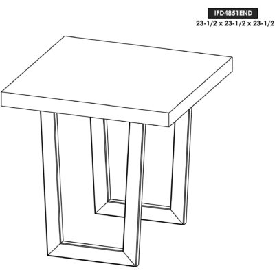 Raramuri End Table IFD4851END IFD4851END 08