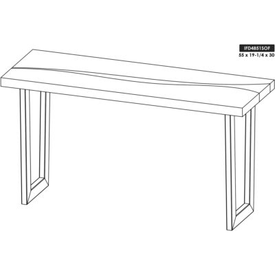 Raramuri Sofa Table IFD4851SFT IFD4851SFT 09