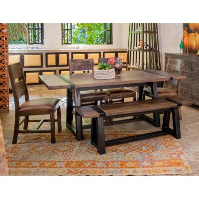 Urban Art Solid Wood Bench 13 Urban Art Solid Wood Bench IFD5201BEN IFD5201BEN 04