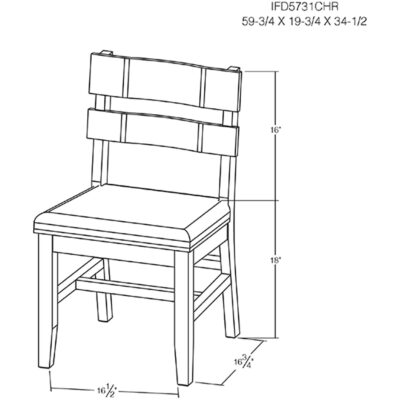 Dutton Wooden Chair 17 Dutton Wooden Chair IFD5731CHR IFD5731CHR 09