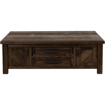 Dutton 4 Drawer 4 Doors Cocktail Table