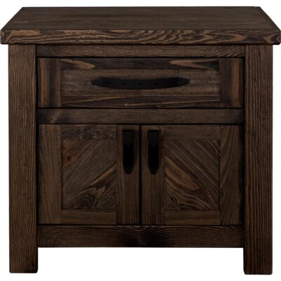 Dutton 1 Drawer 2 Door Nightstand