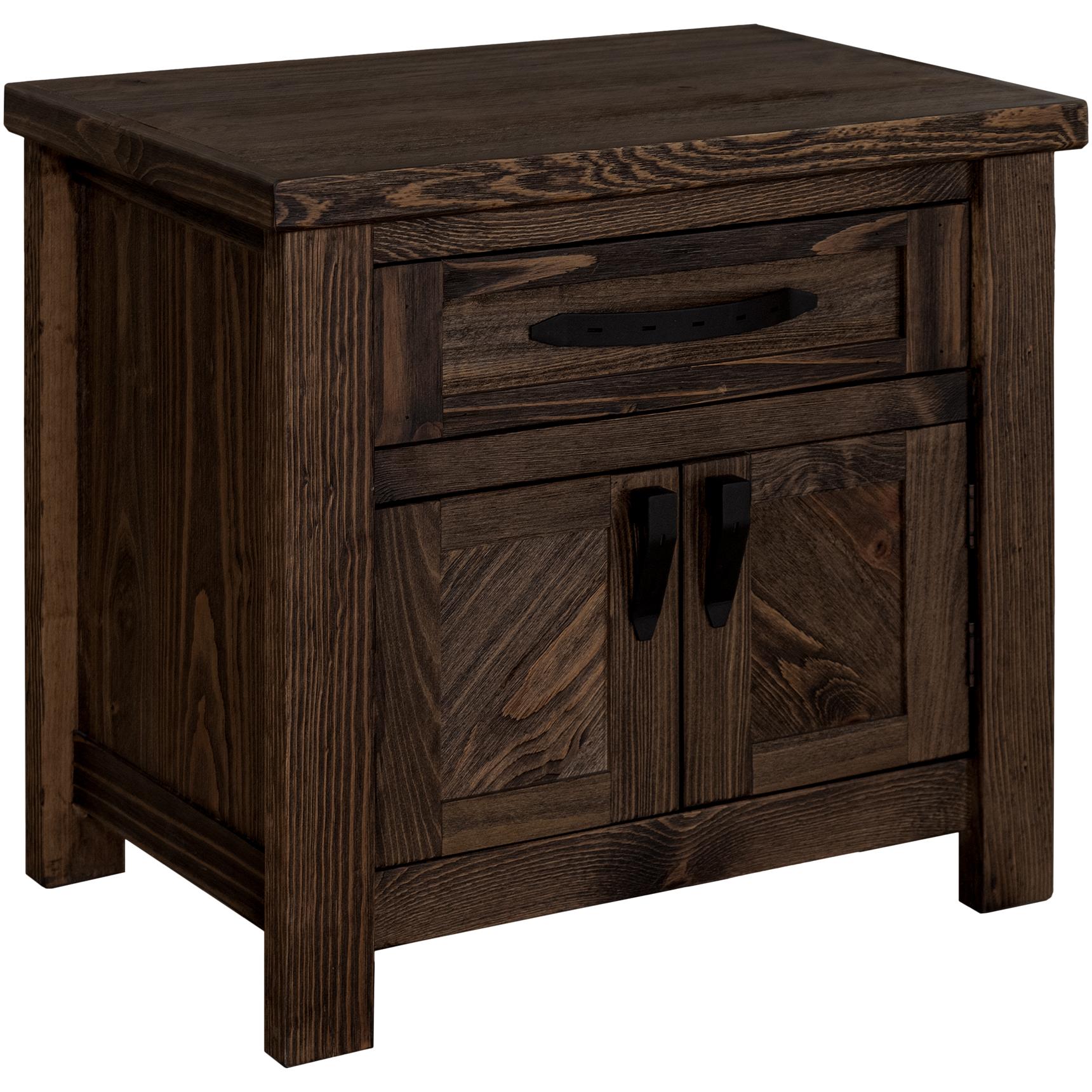 Dutton 1 Drawer 2 Door Nightstand 2 Dutton 1 Drawer 2 Door Nightstand - Image 2