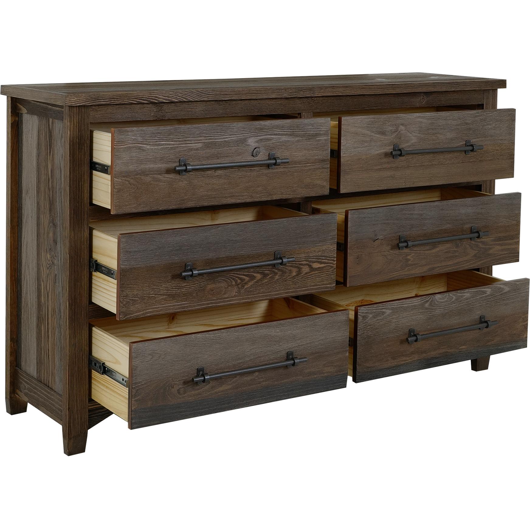 Town 6 Drawer Dresser 3 Town 6 Drawer Dresser - Image 3