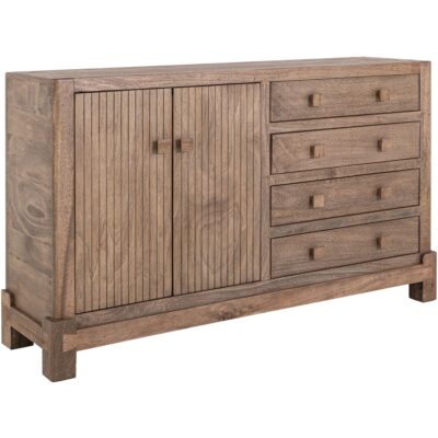 Atenas 4 Drawer & 2 Doors Console