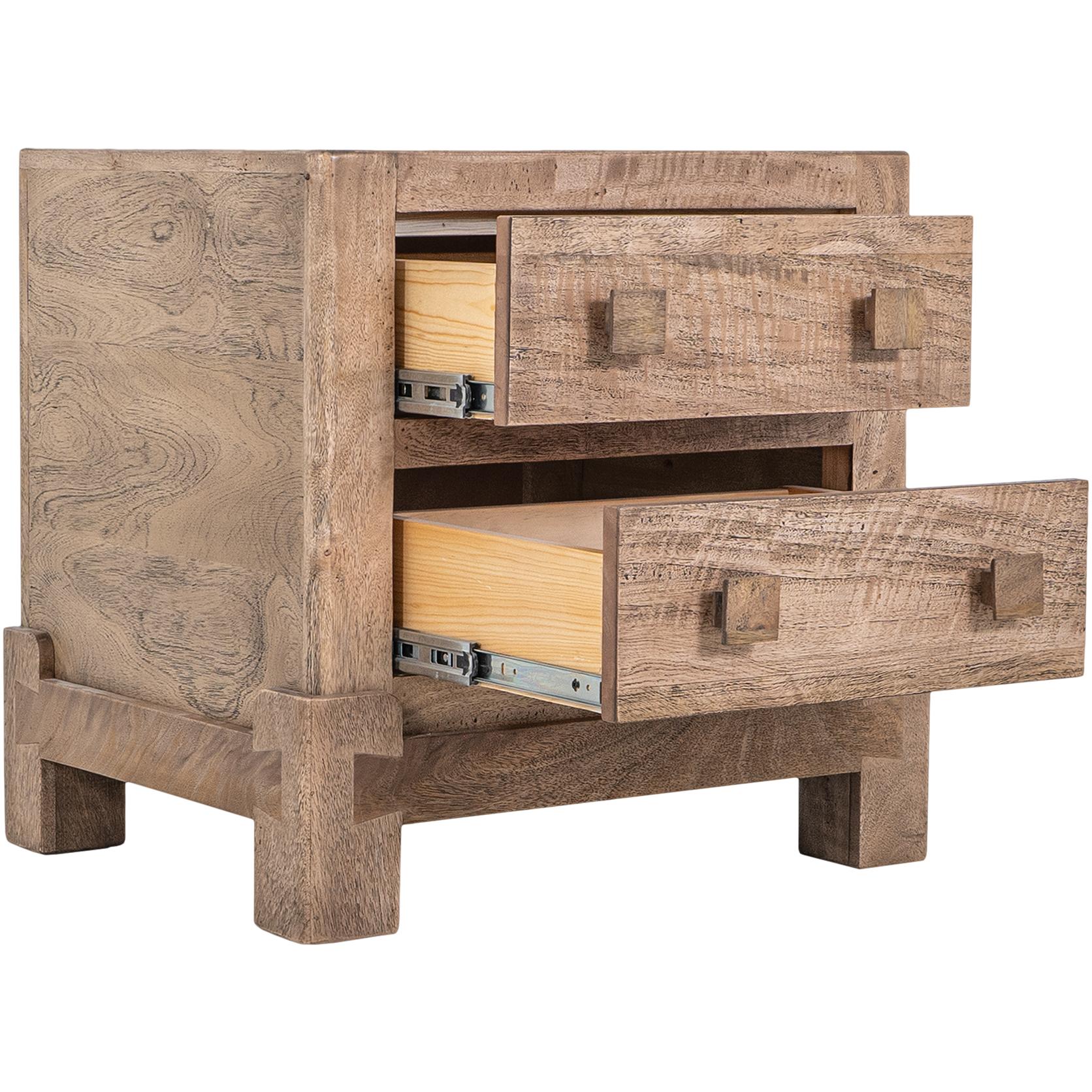 Atenas 2 Drawer Nightstand 3 Atenas 2 Drawer Nightstand - Image 3