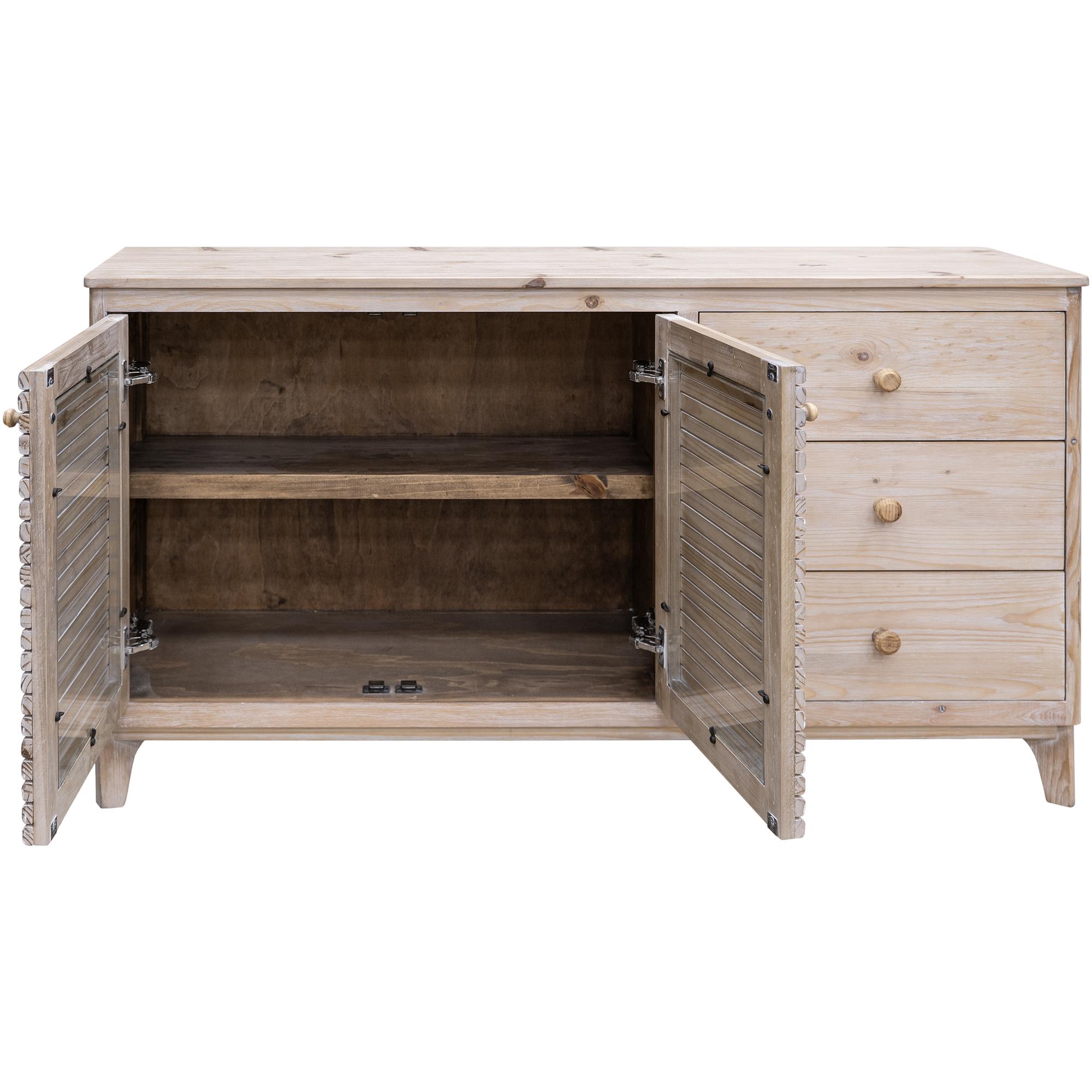 Giza 3 Drawer 2 Door Console 3 Giza 3 Drawer 2 Door Console - Image 3