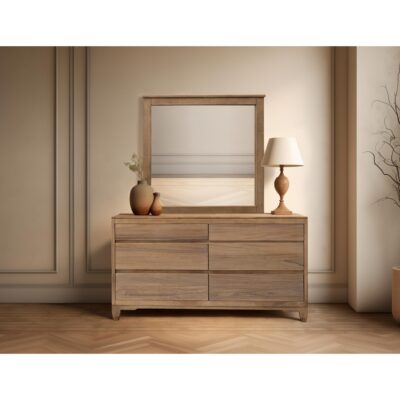 Parota Nova 6 Drawer Dresser IFD6212DSR IFD6212DSR 02