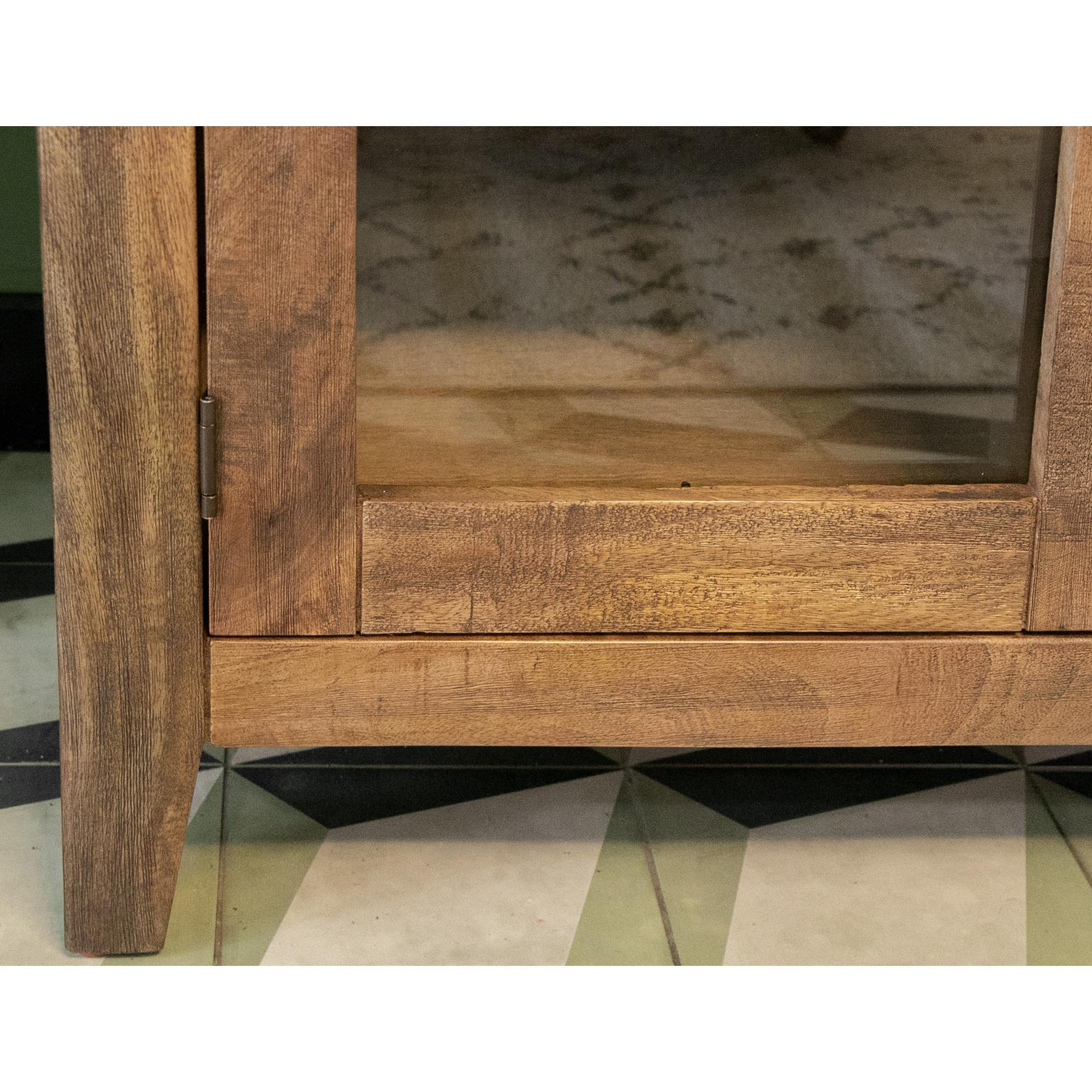 Tulum 3 Glass Door Console 6 Tulum 3 Glass Door Console - Image 6