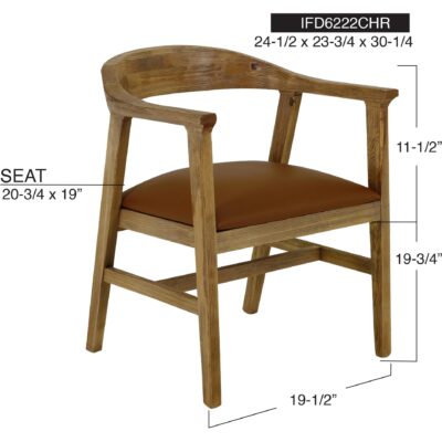 Tulum Wooden Armchair 15 Tulum Wooden Armchair IFD6222CHR IFD6222CHR 08