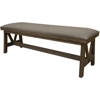 Loft Brown Wooden Bench