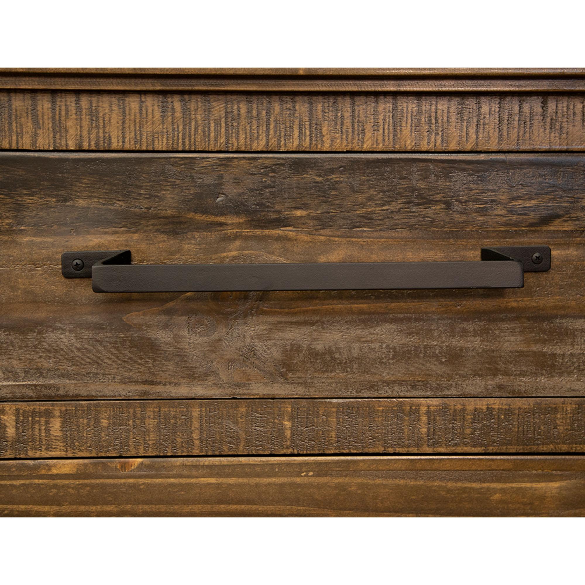 Loft Brown 3 Drawer 2 Door Buffet IFD6441BFF 9 Loft Brown 3 Drawer 2 Door Buffet IFD6441BFF - Image 9