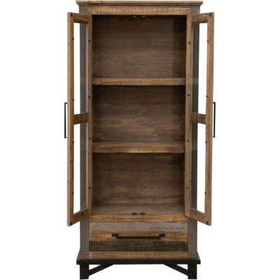 Loft Brown 1 Drawer 2 Doors Cabinet 11 Loft Brown 1 Drawer 2 Doors Cabinet IFD6441CAB IFD6441CAB 04
