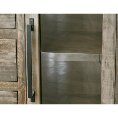 Loft Brown 6 Drawer 6 Doors Buffet & Hutch IFD6441HUT IFD6441HUT 03