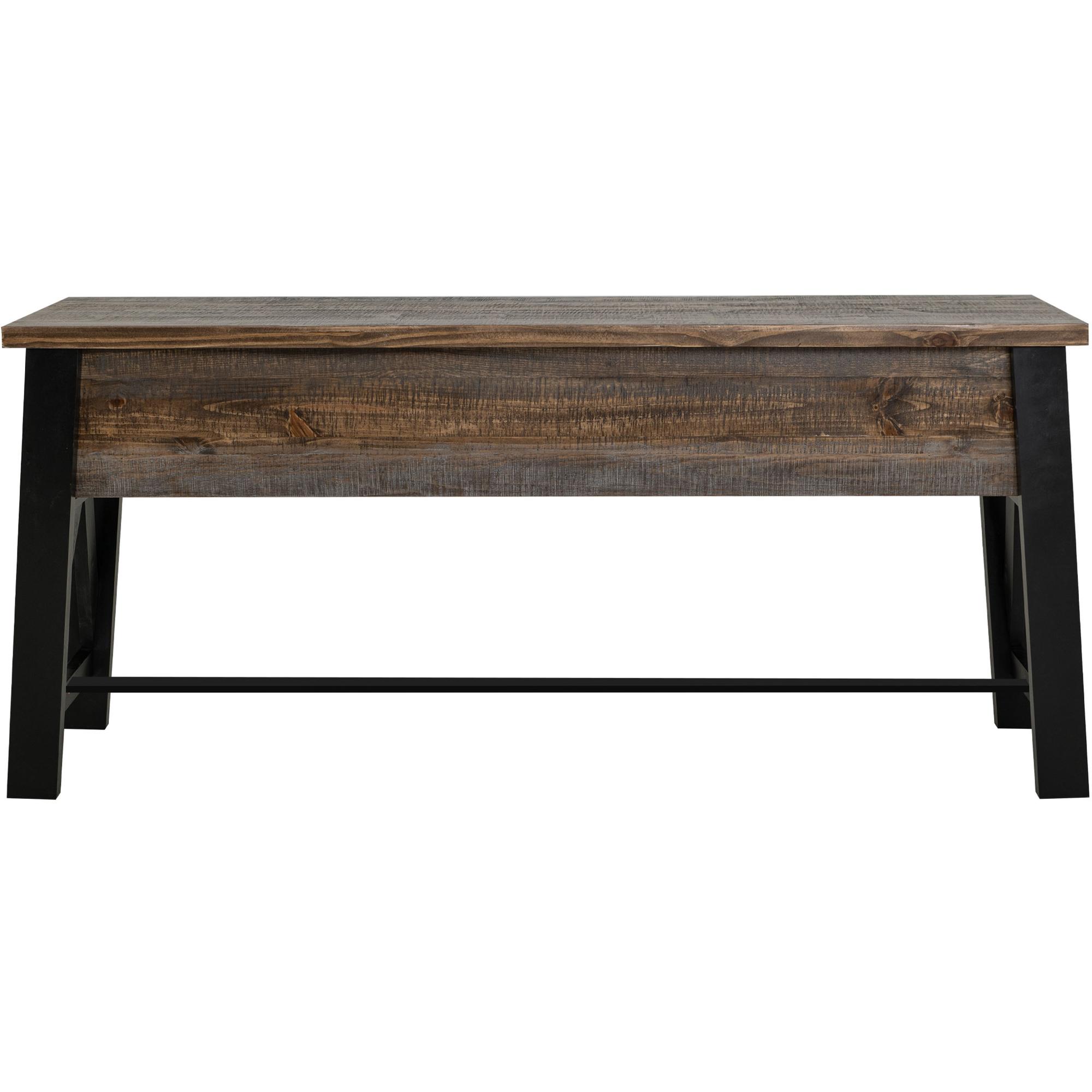 Loft Brown Counter Height Sofa Table 3 Loft Brown Counter Height Sofa Table - Image 3