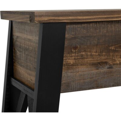 Loft Brown Counter Height Sofa Table 17 Loft Brown Counter Height Sofa Table IFD6441SBT IFD6441SBT 08