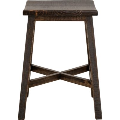 Loft Brown 24" Wooden Stool 8 Loft Brown 24" Wooden Stool IFD6441STL24 IFD6441STL24 02