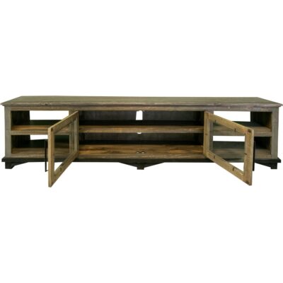 Loft Brown 2 Door 93" TV Stand 10 Loft Brown 2 Door 93" TV Stand IFD6441STN93 IFD6441STN93 02
