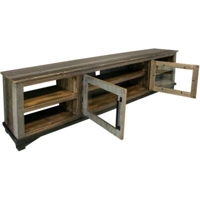 Loft Brown 2 Door 93" TV Stand 11 Loft Brown 2 Door 93" TV Stand IFD6441STN93 IFD6441STN93 03