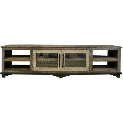 Loft Brown 2 Door 93" TV Stand 14 Loft Brown 2 Door 93" TV Stand IFD6441STN93 IFD6441STN93 06