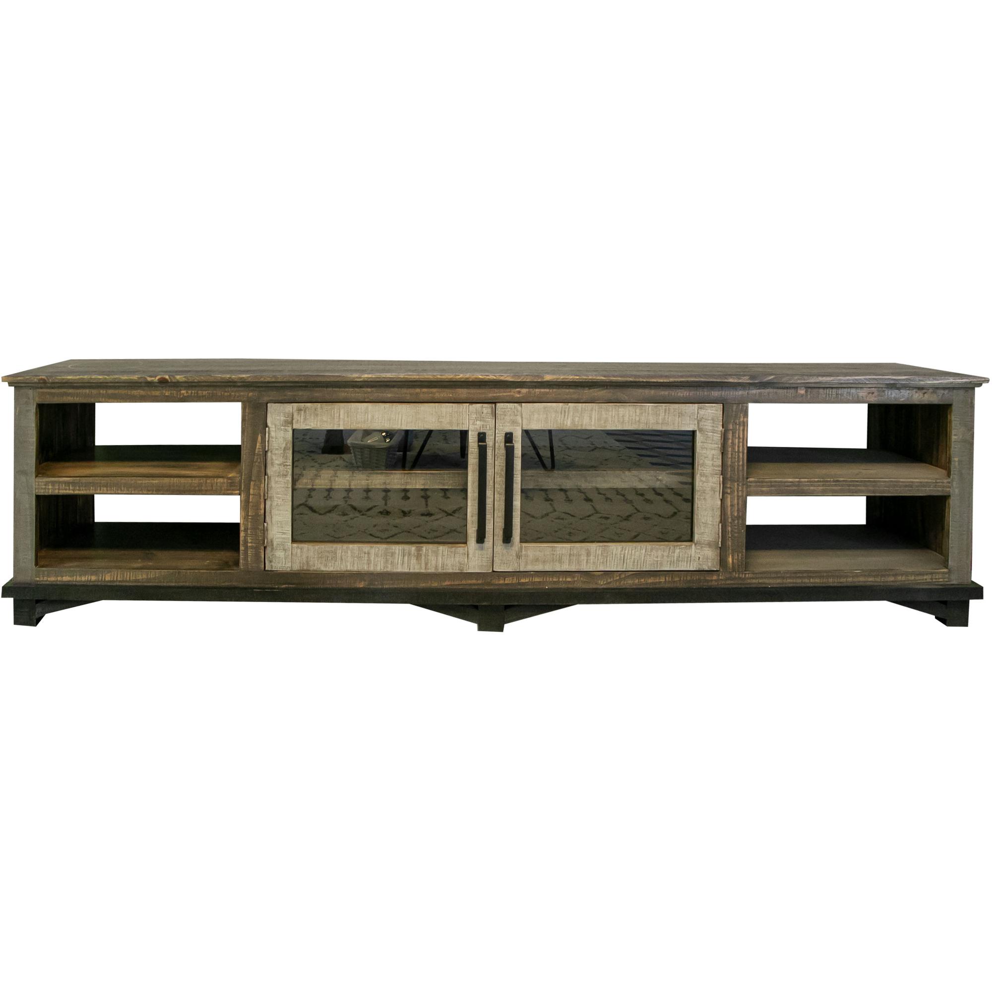 Loft Brown 2 Door 93" TV Stand 6 Loft Brown 2 Door 93" TV Stand - Image 6