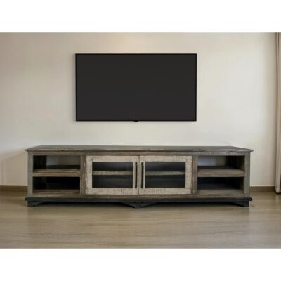 Loft Brown 2 Door 93" TV Stand 15 Loft Brown 2 Door 93" TV Stand IFD6441STN93 IFD6441STN93 07